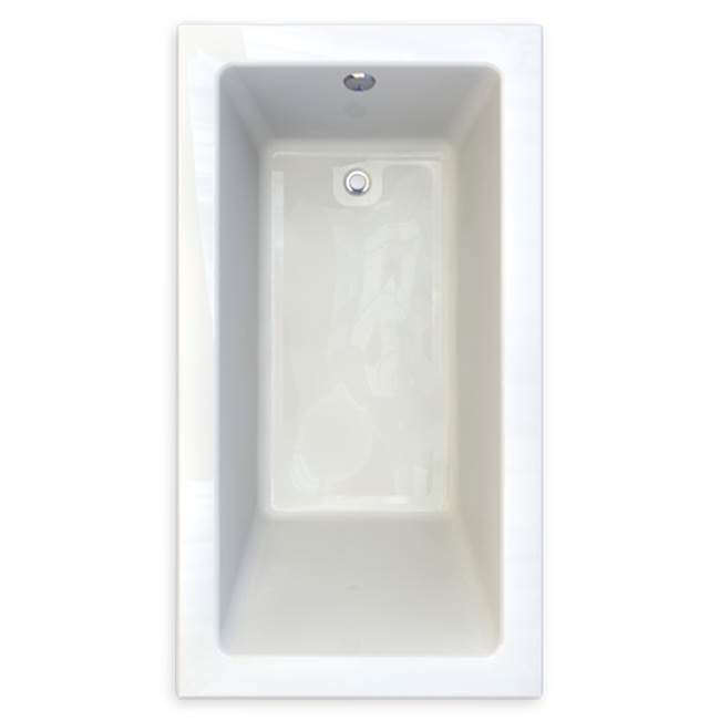 American Standard Studio® 66 x 36-Inch Drop-In Bathtub With Zero Edge