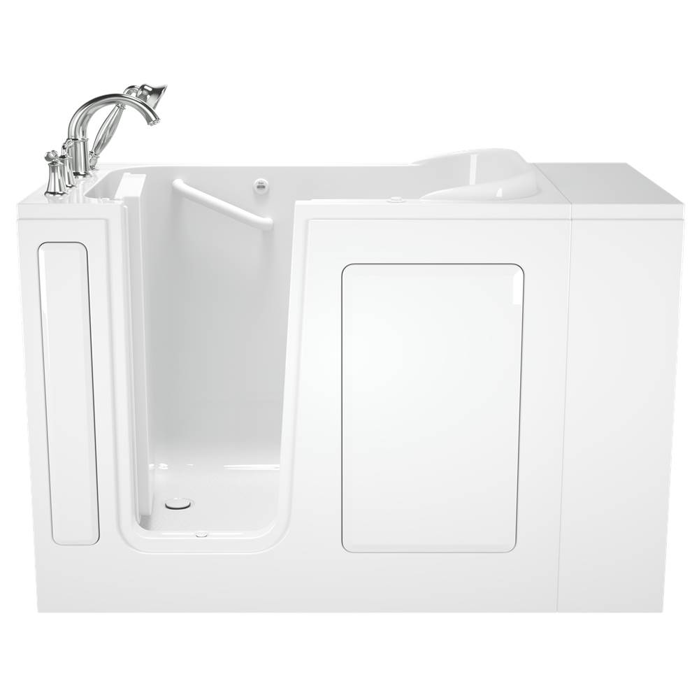 American Standard Gelcoat Value Series 28 x 48-Inch Walk-in Tub With Air Spa System - Left-Hand Drain With Faucet