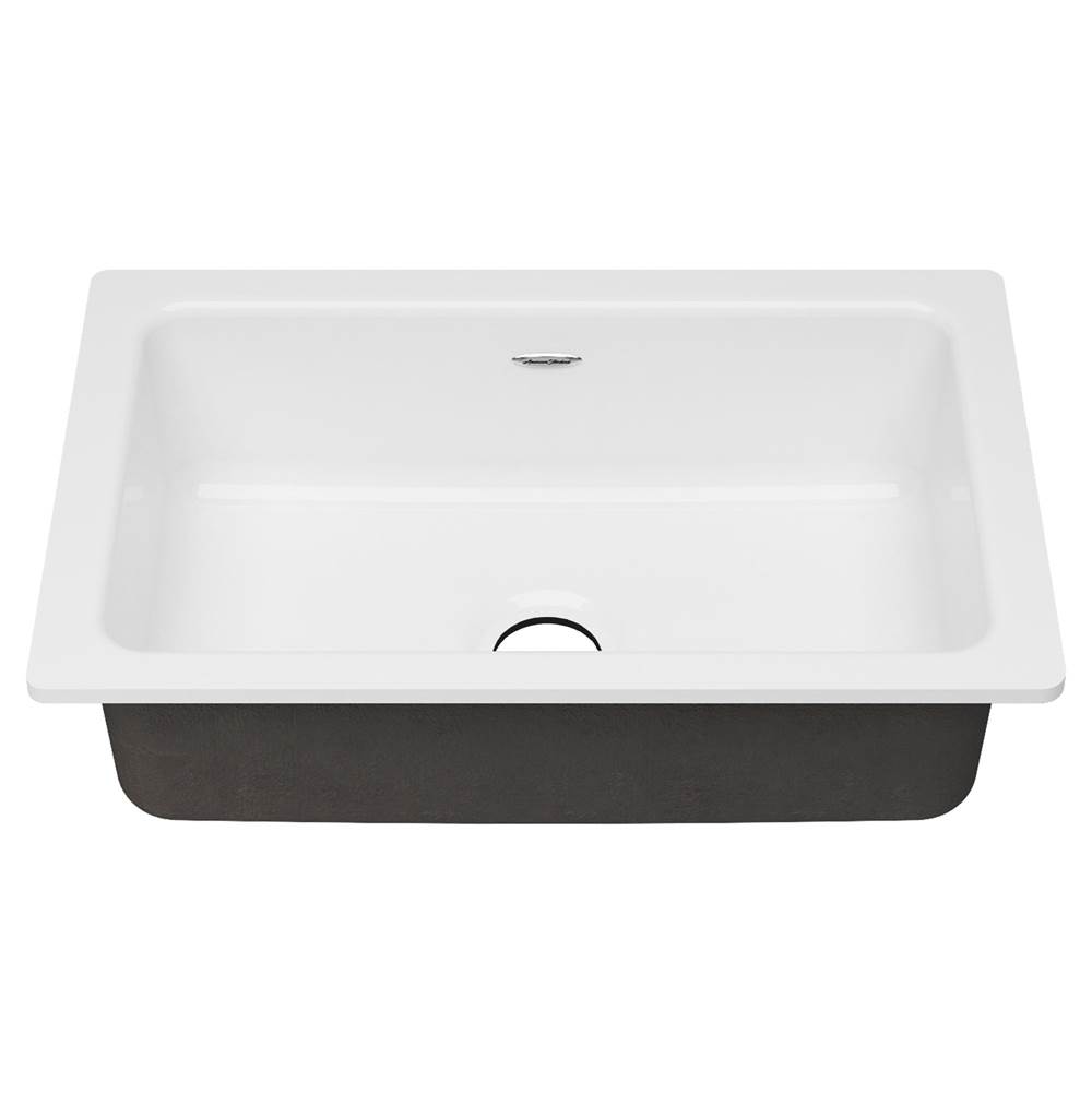 American Standard Delancey® 30 x 19-Inch Cast Iron Undermount Single Bowl Kitchen Sink