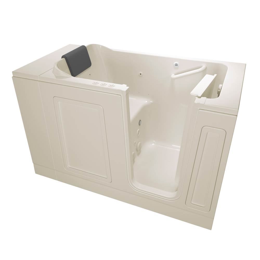 American Standard Acrylic Luxury Series 30 x 51 -Inch Walk-in Tub With Combination Air Spa and Whirlpool Systems - Right-Hand Drain
