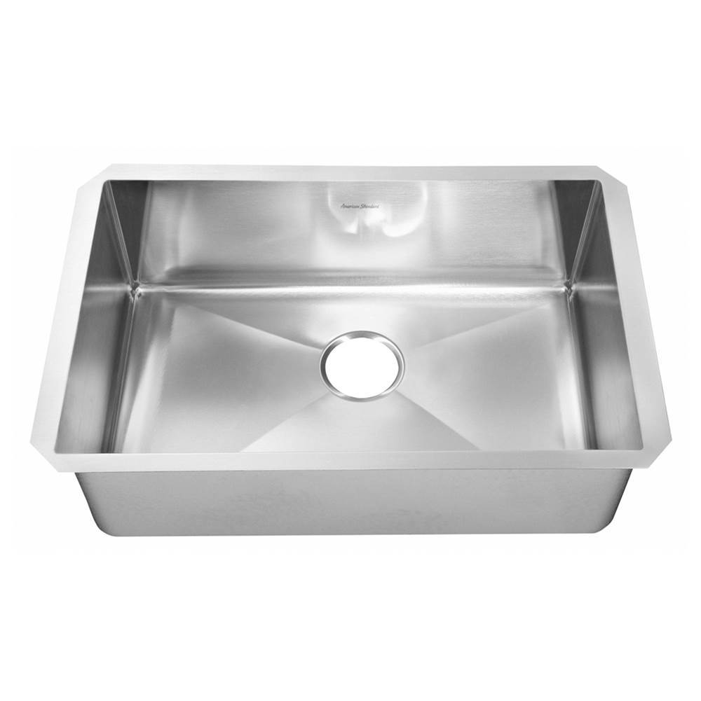 American Standard Pekoe® 35 x 18-Inch Stainless Steel Undermount Single Bowl Kitchen Sink