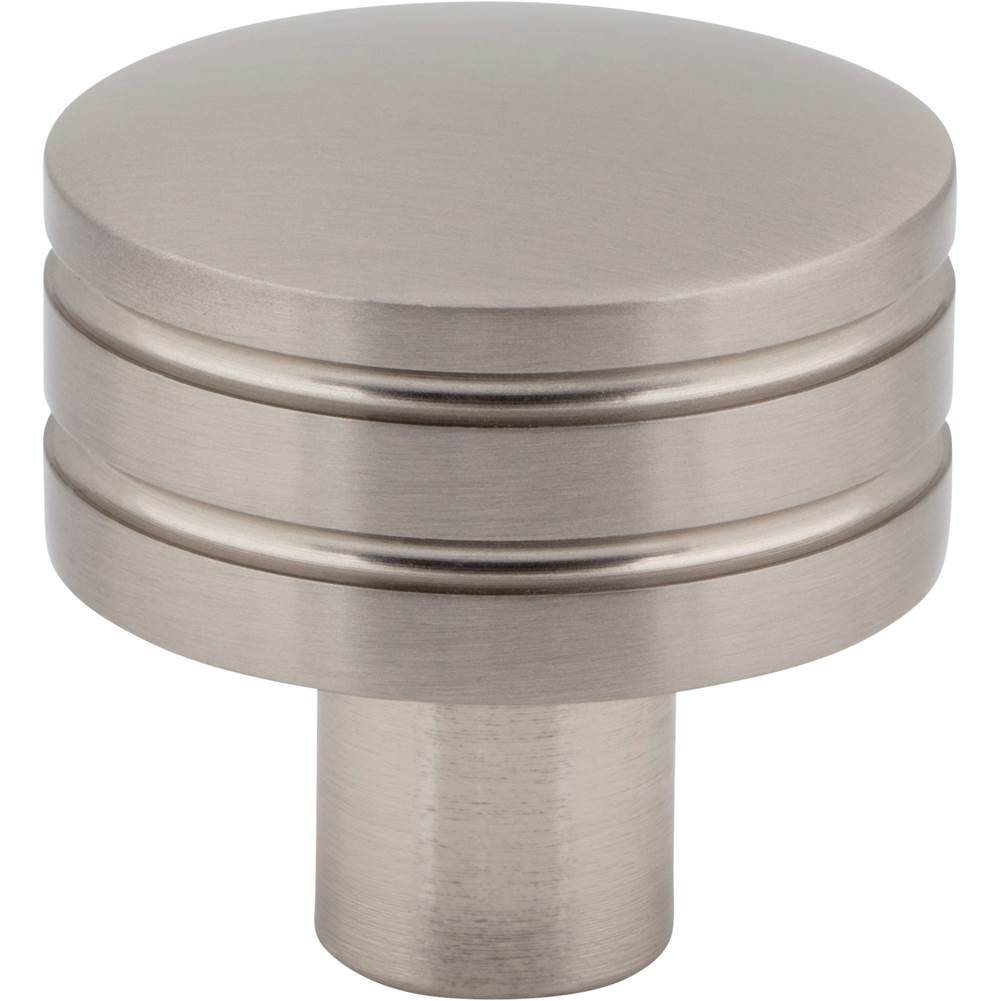 Atlas Griffith Knob 1 1/4 Inch Brushed Nickel