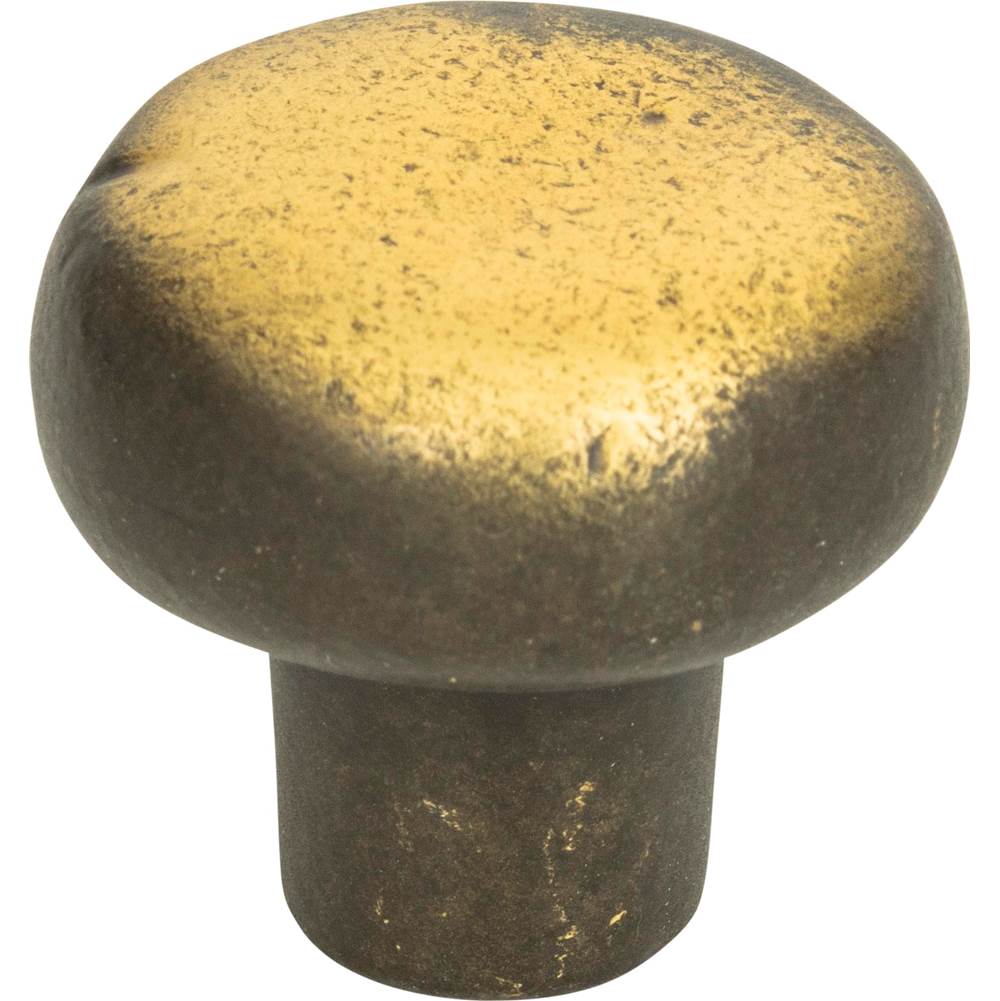 Atlas Distressed Round Knob 1 3/8 Inch Antique Bronze