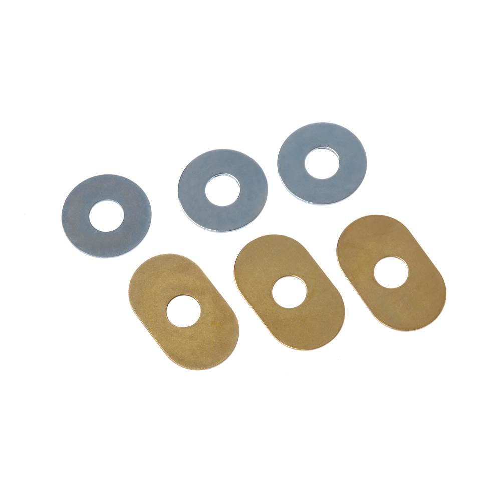 Black Swan Oval Washers-Brass Plated