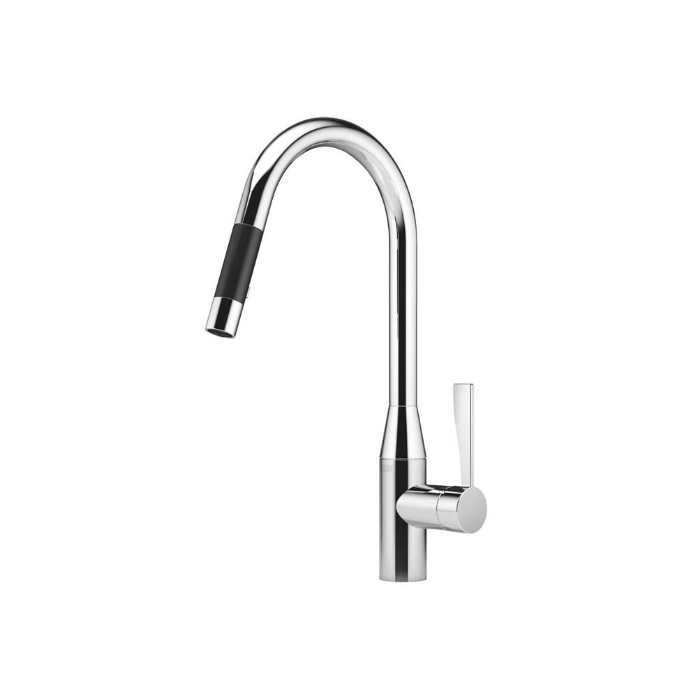 Dornbracht Single-Lever Mixer Pull-Down With Spray Function In Platinum