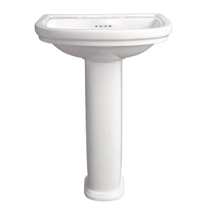 D X V - Complete Pedestal Bathroom Sinks
