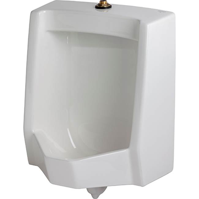 Gerber Plumbing Monitor 0.125/0.5/1.0 gpf Urinal Washout Top Spud Full Stall White