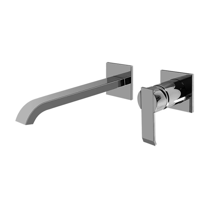 Graff Qubic Wall-Mounted Lavatory Faucet w/Single Handle -Trim Only