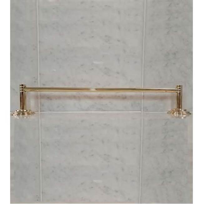 Herbeau ''Lille'' 24-inch Towel Bar in Solid Brass