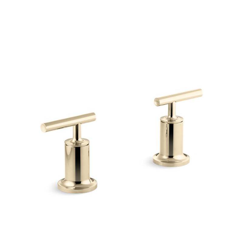 Kohler Purist® Deck- or wall-mount bath faucet handle trim with lever design