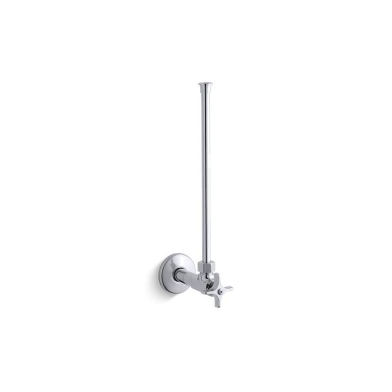 Kohler 1/2'' NPT angle supply with stop with cross handle and annealed vertical tube