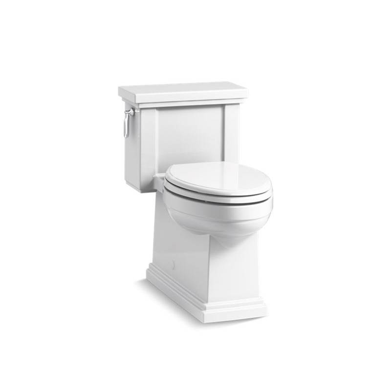 Kohler Tresham® Comfort Height® One-piece compact elongated 1.28 gpf chair height toilet with Quiet-Close™ seat