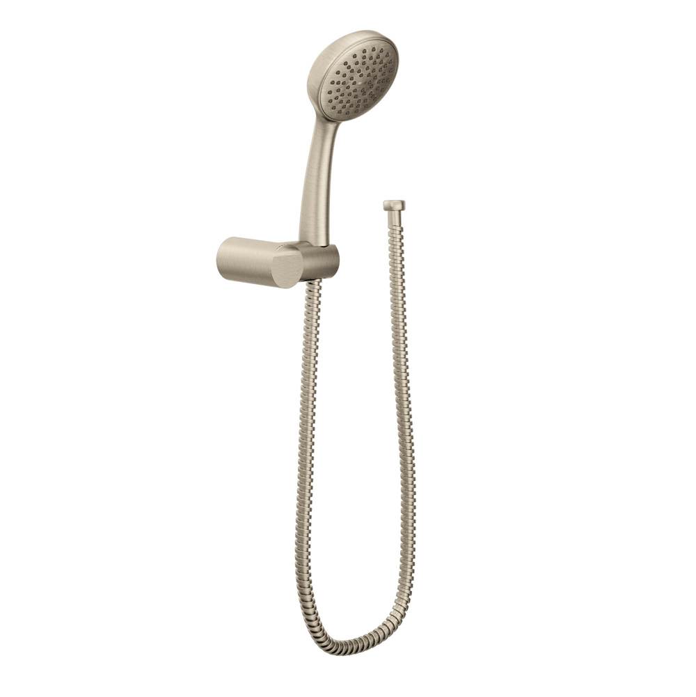 Moen Eco-Performance Handheld Shower with 69-Inch Hose and Wall Bracket, Brushed Nickel