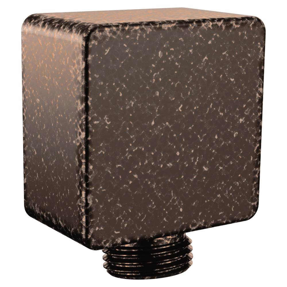 Moen Square Drop Ell Handheld Shower Wall Connector, Oil Rubbed Bronze