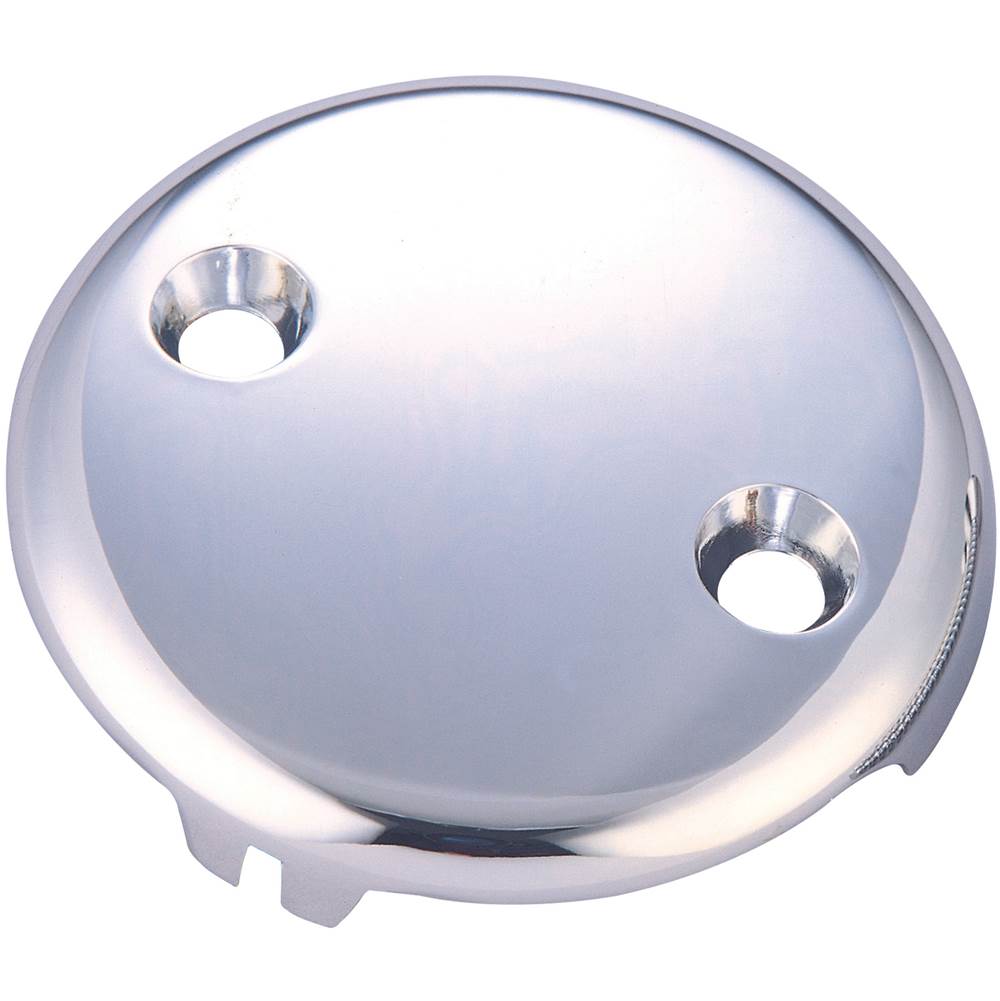 Pioneer Accessories-Bath Waste & Overflow-2-Hole Face Plate-Cp