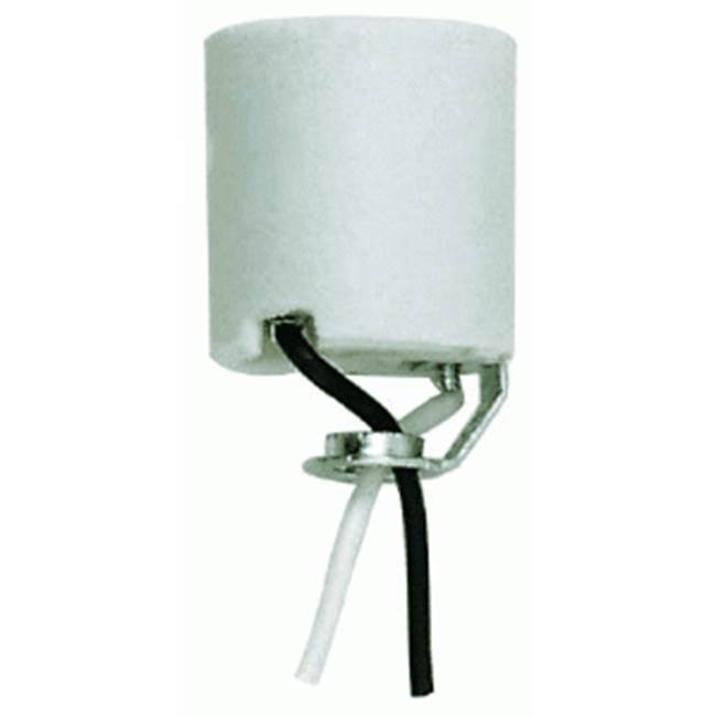 Satco White Porcelain socket and Hickey