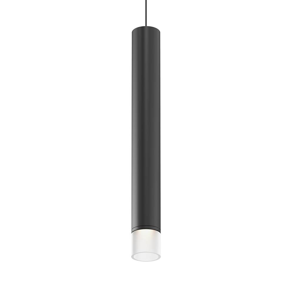 Sonneman 2'' Tall LED Pendant w/Etched Glass Trim and 25 Degrees Narrow Flood Lens