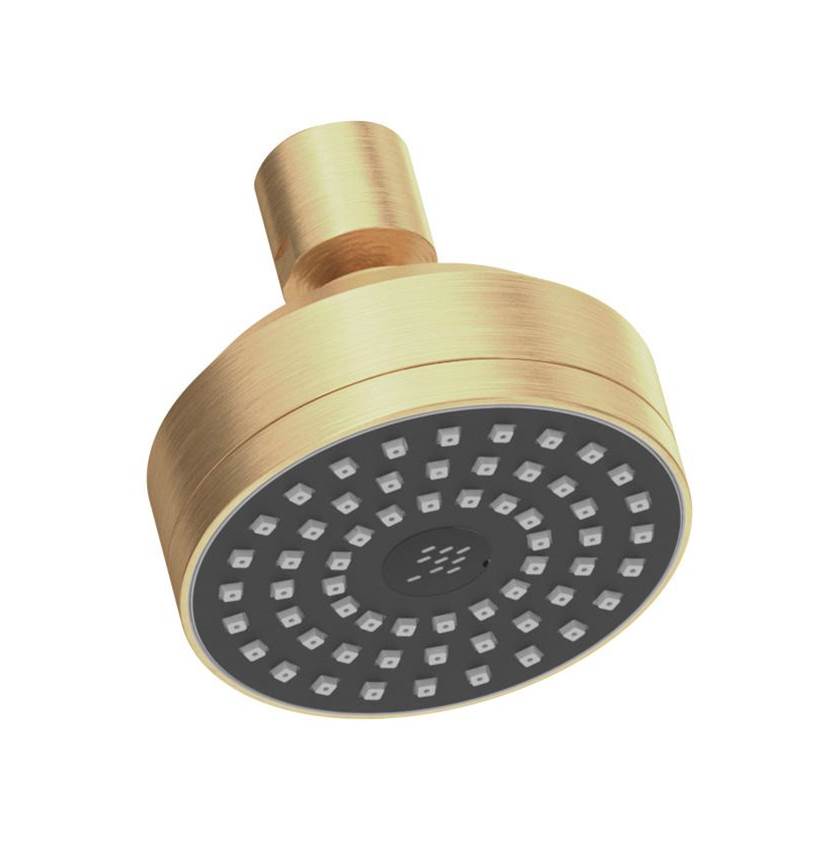Symmons Duro 1-Spray 3 in. Fixed Showerhead in Brushed Bronze (1.5 GPM)