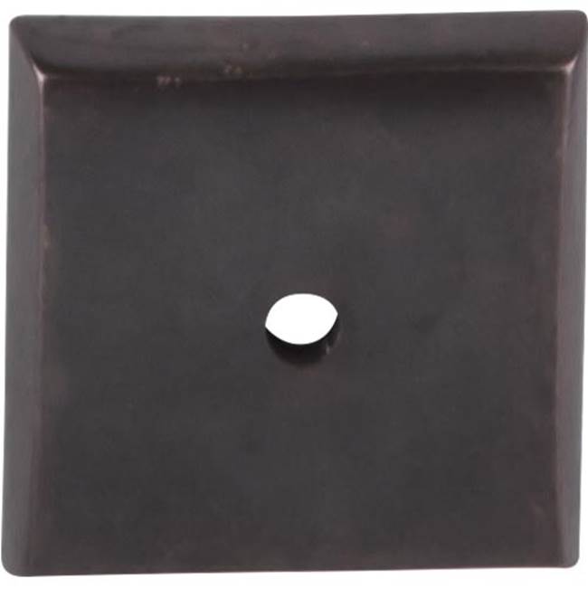 Top Knobs Aspen Square Backplate 1 1/4 Inch Medium Bronze