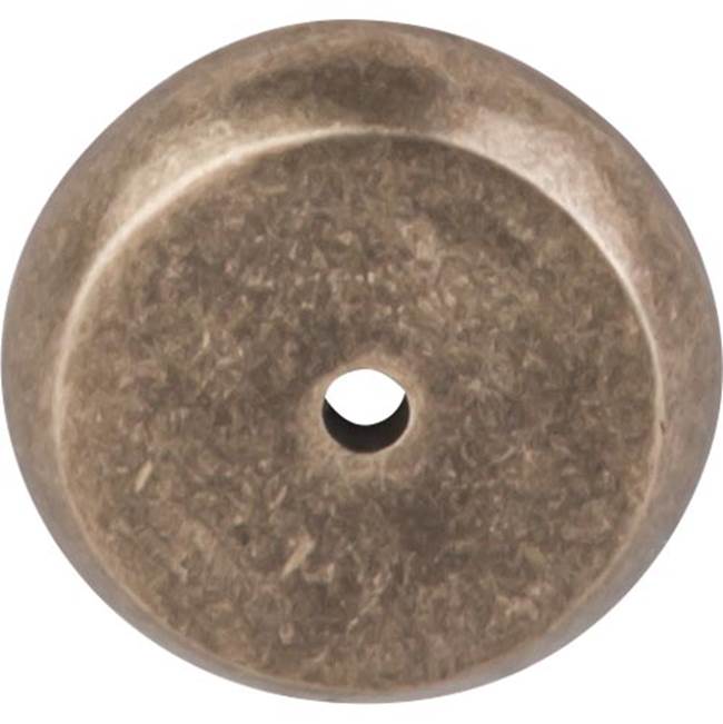 Top Knobs Aspen Round Backplate 1 1/4 Inch Light Bronze
