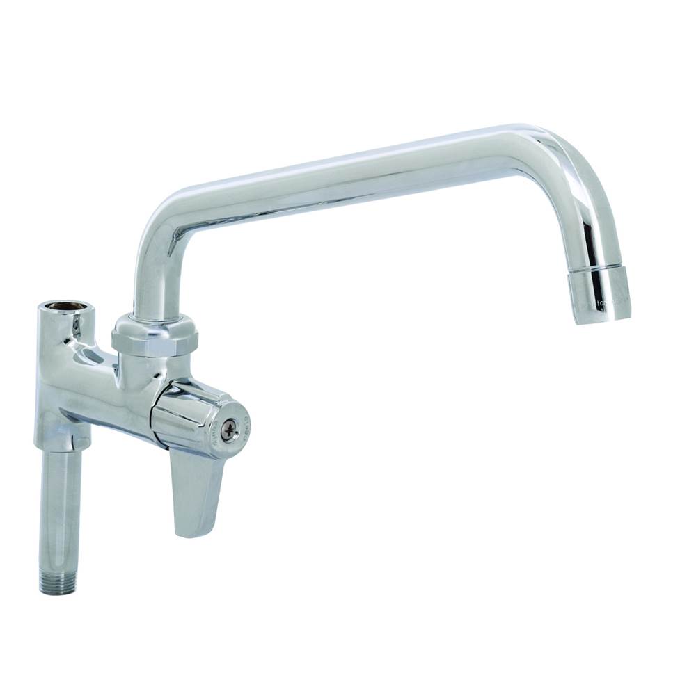 T&S Brass Faucet, Add-On for Pre-Rinse, 12'' Swing Nozzle w/ 2.2 GPM Aerator